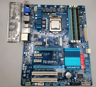 Mainboard Gigabyte GA-Z77-D3H + Intel Core i7-3770 + 16GB DDR3 RAM