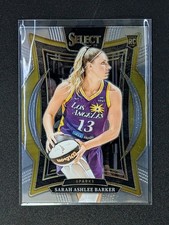 2025 Panini Select WNBA Sarah Ashlee Barker #66 Concourse RC Sparks