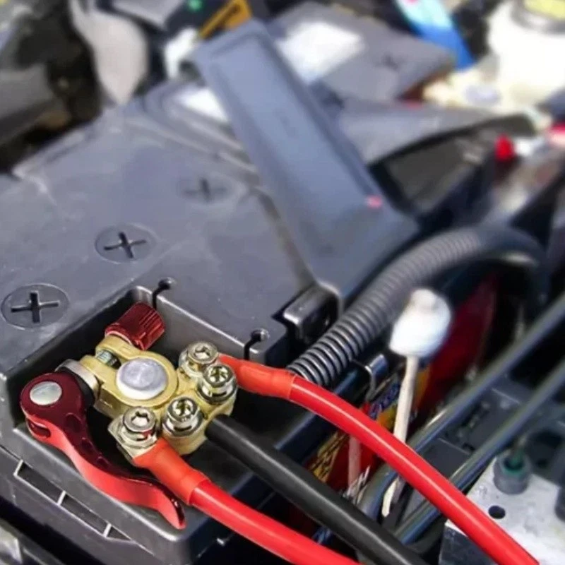 1 par de braçadeira conector terminal de bateria de carro liberação rápida ajuste ferramenta de desconexão - Imagem 4 de 4