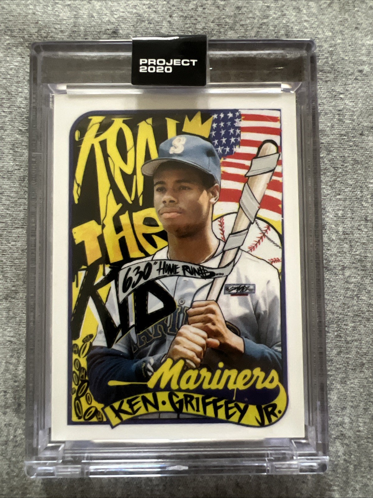 2020 Topps Project 2020 - Ken Griffey Jr #6 King Saladeen 1989 Topps Design SP