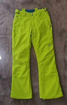 PROTEST Snowboard Ski Hose Schnee Winter Herren 20k Wasserfest Gelb Grün Gr. S
