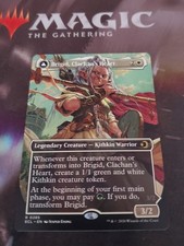 Mtg. Brigid, Clachan's Heart. Borderless. Lorwyn Eclipsed. Pack Fresh