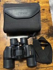 Nikon Action 8x40 Binoculars Porro Prism Wide Field View w/ Strap