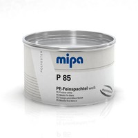 Mipa P 85(Styrolreduziert),250G, Leicht Schleifbarer 2-Komponenten-Feinspachtel