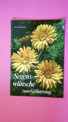 131936 Gunter Sponholz SEGENSWÜNSCHE ZUM GEBURTSTAG