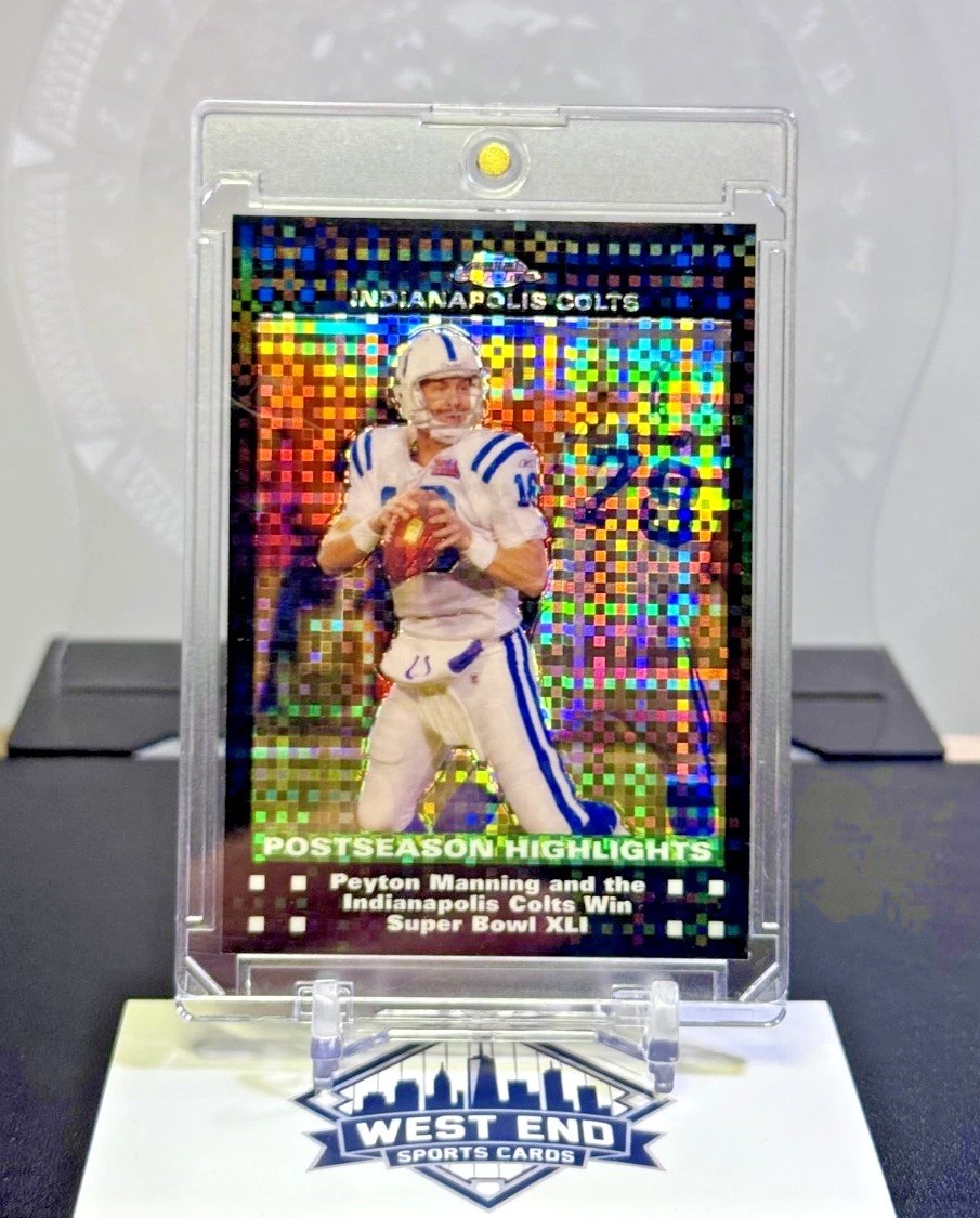 PEYTON MANNING 2007 Topps Chrome X-FRACTOR SP #TC53 Colts HOF 🔥 SHARP RARE 🔥