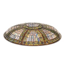 Meyda Lighting 40" Wide Fleur-De-Lis, Stained - 19805