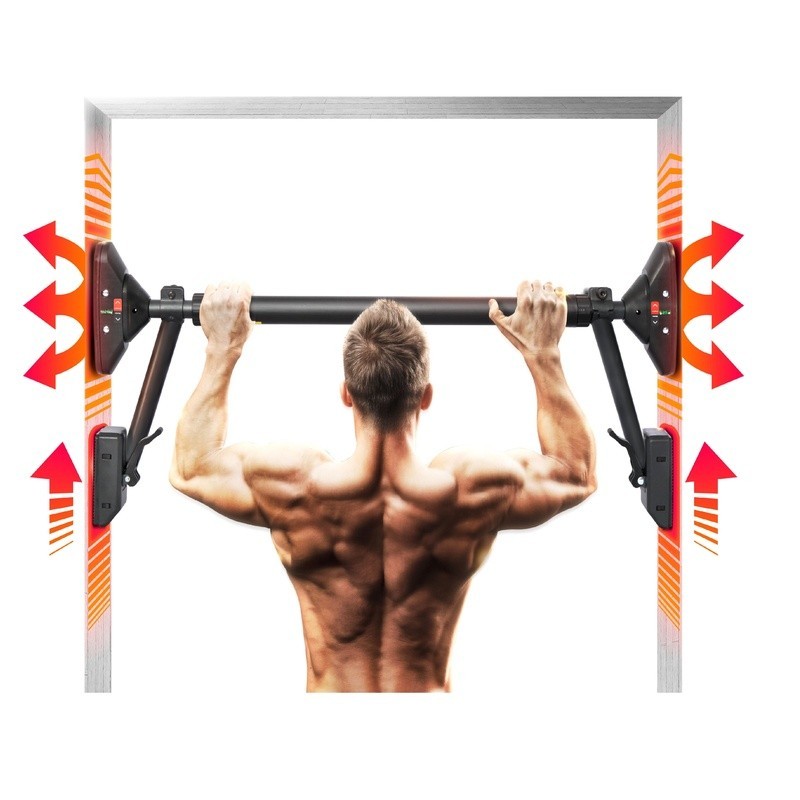 Pull Up Bar Adjustable Chin Up Bar Multi-Purpose Home Gym Equipment Heavy Duty