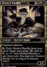 MTG Masked Bandits 319 SNC Nonfoil NM Julie Dillon