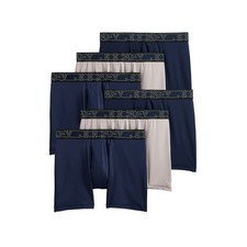 Jockey Men's Active Microfiber 5" Boxer Brief - 6 Pack
