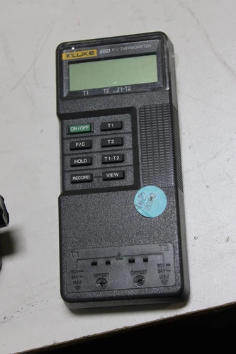 Fluke 50D K/J Dual Channel Digital Thermocouple Thermometer