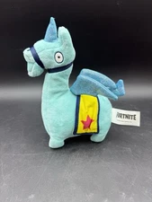Fortnite Brite Unicorn Llama Llamacorn Blue 7" Stuffed Plush Toy Russ Epic Games