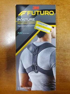 3M Futuro Posture Corrector Adjustable Support One Size Fits Most (1871) - E8H