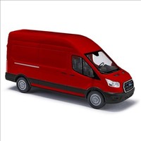 Busch 54500 Ford Transit 2014 Facelift, Kastenwagen, Rot