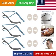 Resmed Airfit P10 Headgear with Clip - Replacement CPAP Headgear - Without Mask