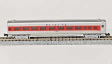 MINITRIX TRIX N SCALE SANTA FE 3152 STREAMLINED COACH PASSENGER CAR