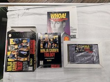 Ninja Gaiden Trilogy Super Nintendo SNES, 1995 Complete In Box. Authentic