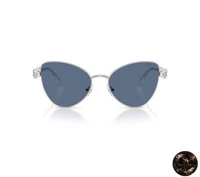 OAKLEY SWAROVSKI 0SK7034 401A8056 SILBER DUNKELBLAU