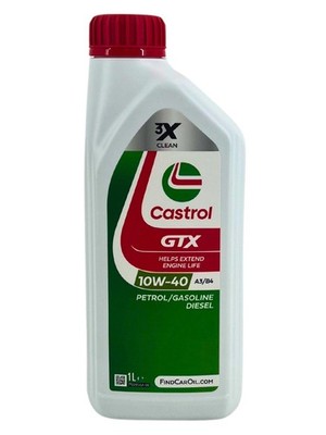 Castrol GTX 10W-40 A3/B4 1 Liter (15F8FE)