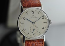 SPLENDIDO VINTAGE ROLEX SHOCK-RESISTING A MONETA ACCIAIO REFERENZA 3265 MANUALE