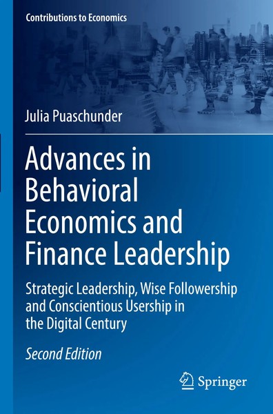 Advances In Behavioral Economics And Finance Leadership Julia Puaschunder Buch-image