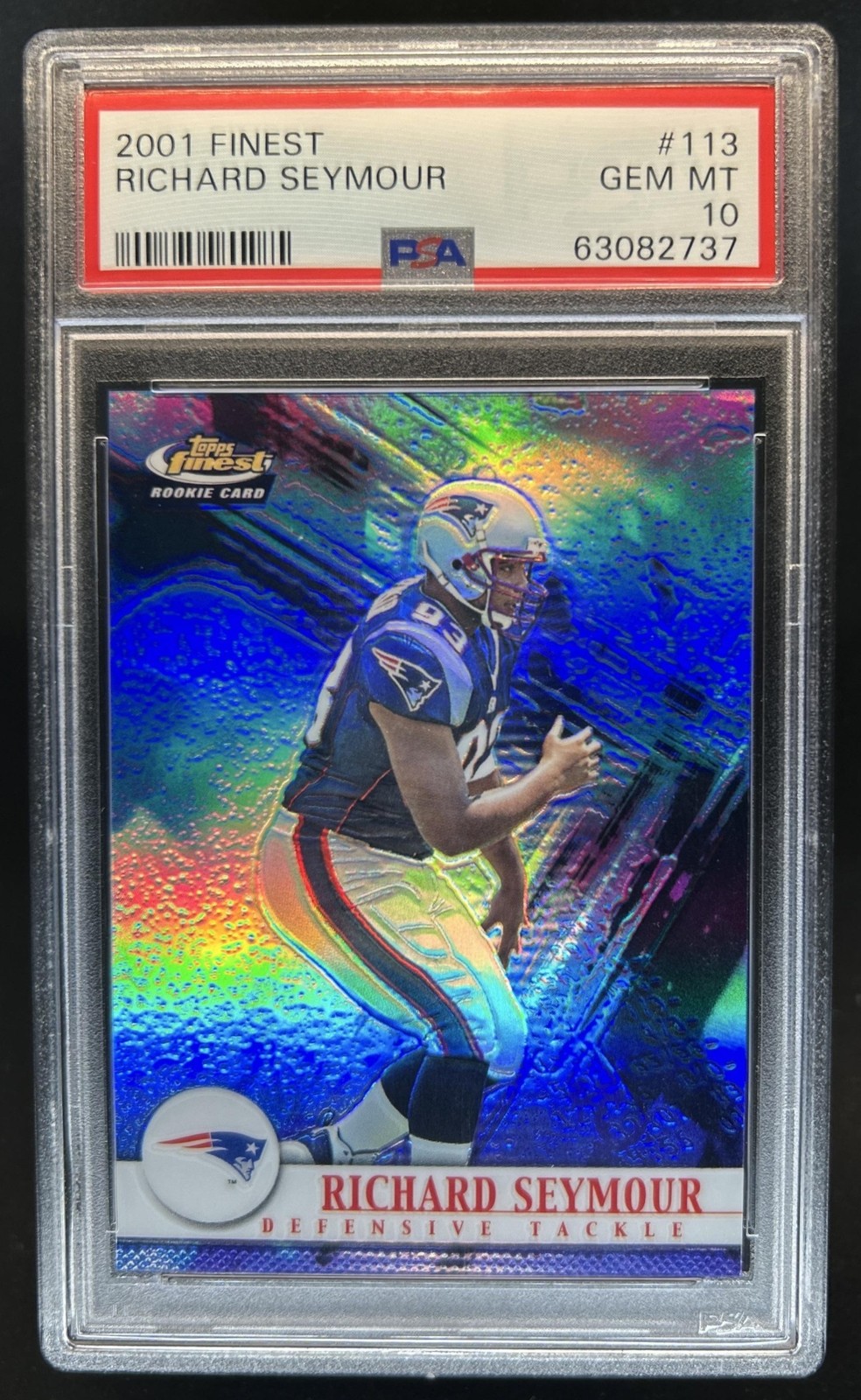 Richard Seymour Finest #113 Base