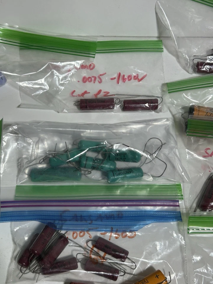 批量 复古 Sprague 和其他电容器 大多数全新陈货 — 第 2/4 张图片