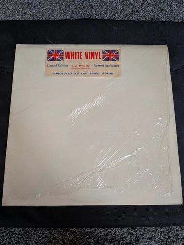 The Beatles White Album White Vinyl Limited Edition  UK Pressing 2LP w/ Posters