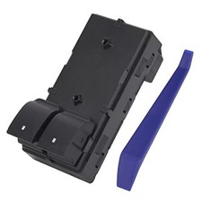 Power Window Control Switch Button Front Left Driver Side Compatible with 2007