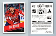 Troy Brouwer #224 NHL Collection 2014-15 Panini Hockey Sticker