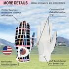 Women's Left Hand Golf Glove 1 Pack with Ball Marker,Breathable Soft Grip Small — photo 2