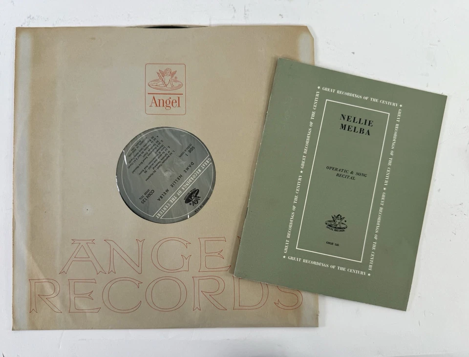 Angel Records – COLH 125 - Dame Nellie Melba – Opera Arias and Songs - Image 2 of 4