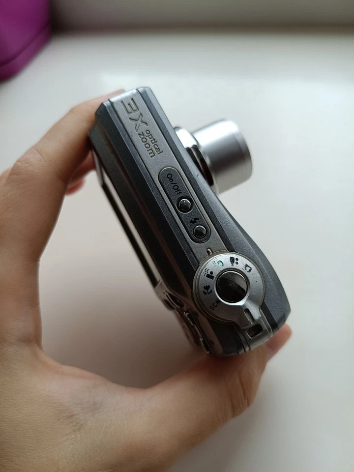 🔥Kodak EasyShare C813 Silver 8.2MP digital camera🔥WORKing FULL Set READ!🔥 - Image 4 of 4