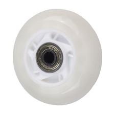 For Skates/luggage Inline Skate Wheels Bearings White 64/70/72mm Accessories