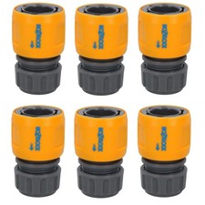 Hozelock Quick Release Aqua Water Garden Hose End Pipe Connector Fitting 6pc