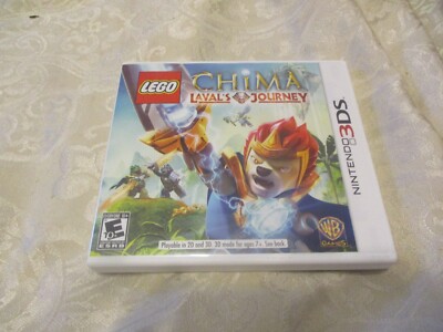 LEGO Legends of Chima: Laval's Journey (Nintendo 3DS, 2013)