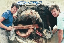 TOM WOODRUFF JR signed Autogramm 20x30cm TREMORS in Person autograph COA