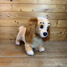 Vintage Lady and the Tramp 13" Plush Stuffed Dog Walt Disney Company