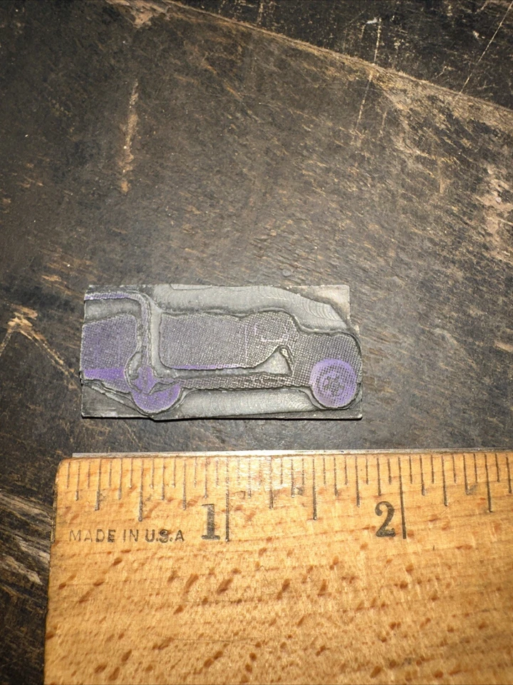 Printing Block ( Old Truck ) Needs Wood Block - Image 3 of 4