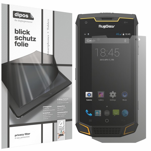 Schutzfolie FüR Ruggear RG740 Blickschutzfolie Matt Folie Privacy Displayfolie-image