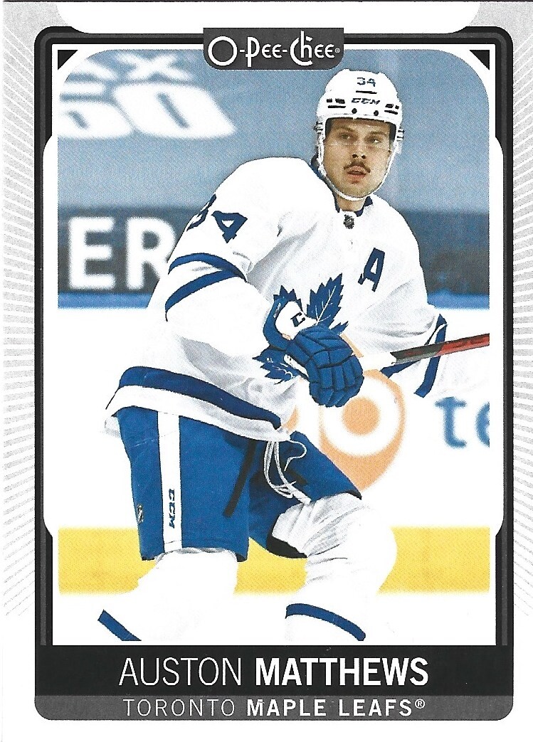 Auston Matthews #7 2021-22 O-Pee-Chee Base