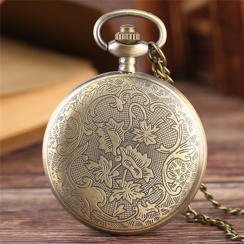 Pocket watch necklace deals