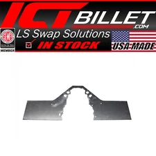 ICT Billet LS LS1 Front Engine Plate - 1pc Aluminum Chevy Motor Mount
