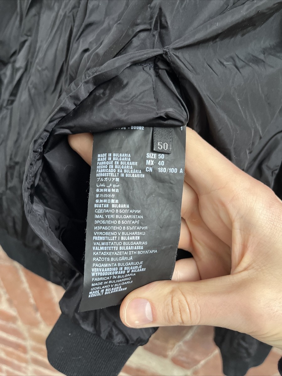 Prada Reversible Men's Jacket Size 50 Black/Marine, Varsity | eBay