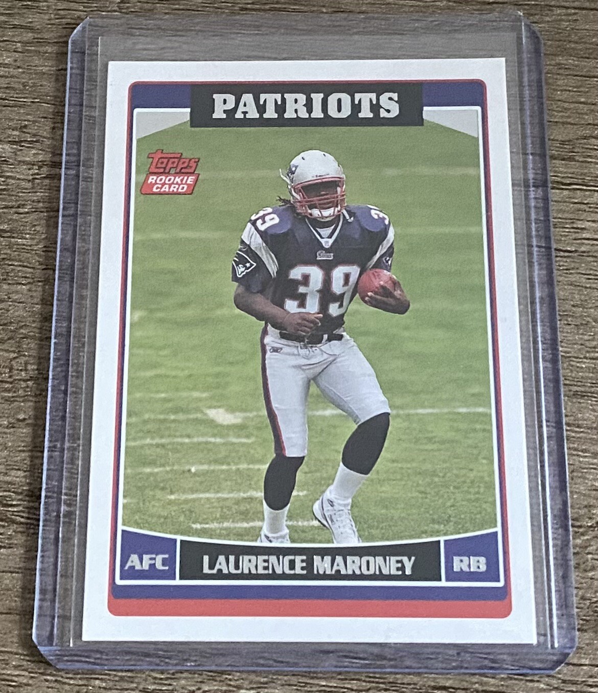 Laurence Maroney 2006 Topps Rookie RC #373 New England Patriots