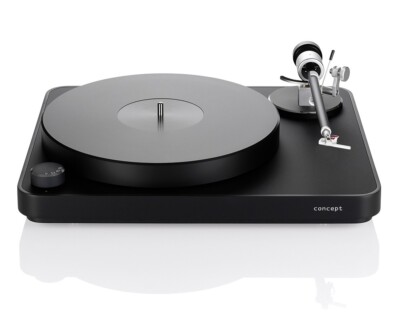 Clearaudio Concept AiR Black Turntable w/Satisfy Carbon-Fiber Tonearm $2800-list