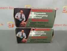 Breathsaver Resuscitator Disposable 1001C Paramedic EMT New Lot of 2