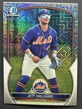 2023 Bowman Chrome Jett Williams Mega Box Mojo Refractor #BCP-216