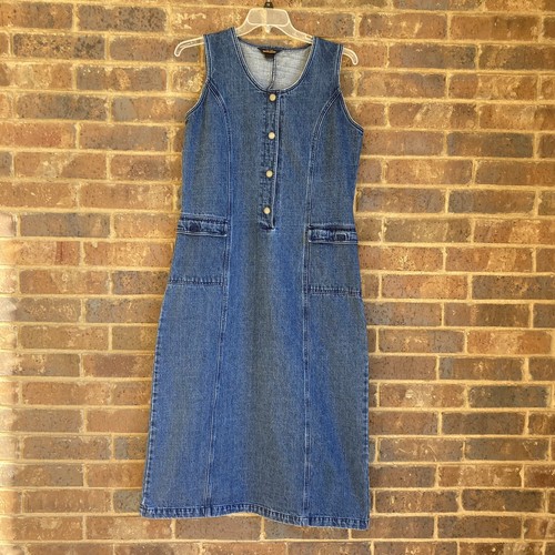 Woolrich Heavy Denim Jumper Dress L | eBay