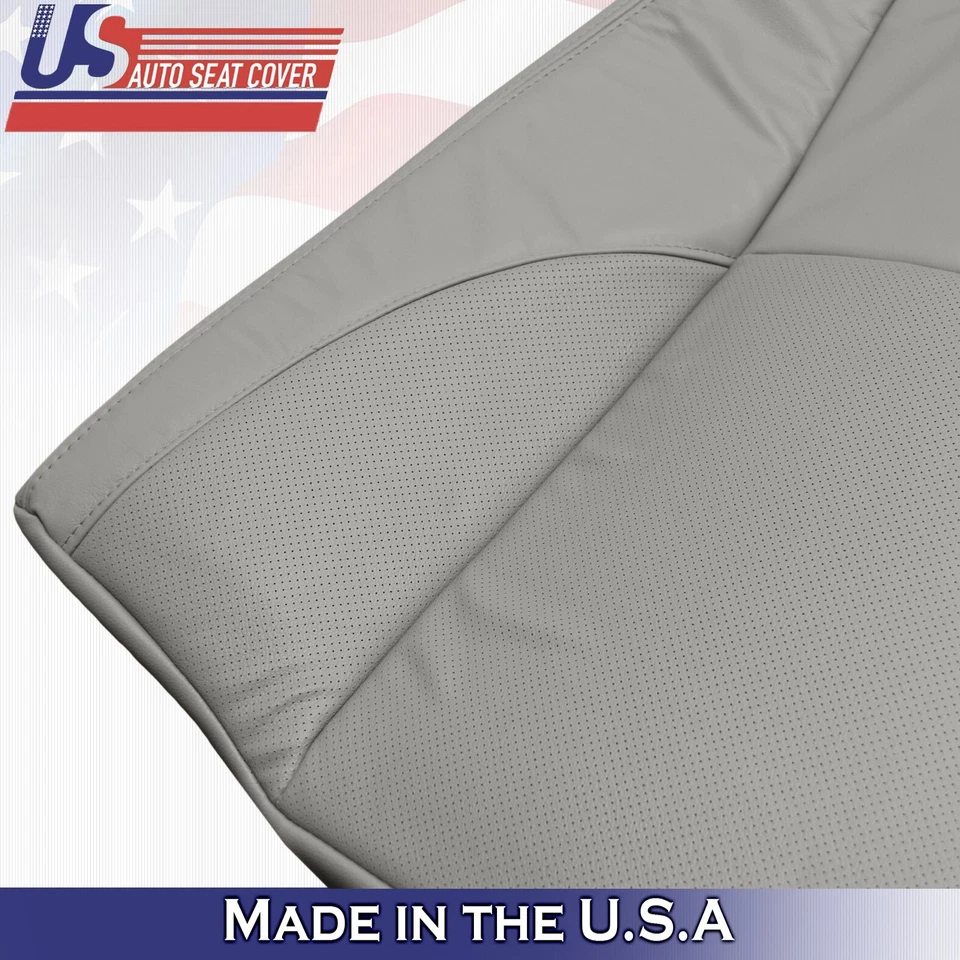 Capas de assento de couro cinza para Lexus ES350 2ª fileira superior e inferior do banco 2007 a 2012 - Imagem 3 de 4